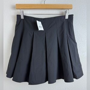 J.Crew Factory Women's Pleated active skort Black S